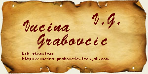 Vucina Grabovčić vizit kartica
